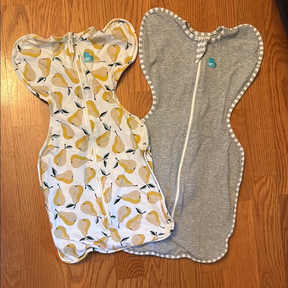 Love to Dream Sleep Sacks - Yellow Pears and Gray